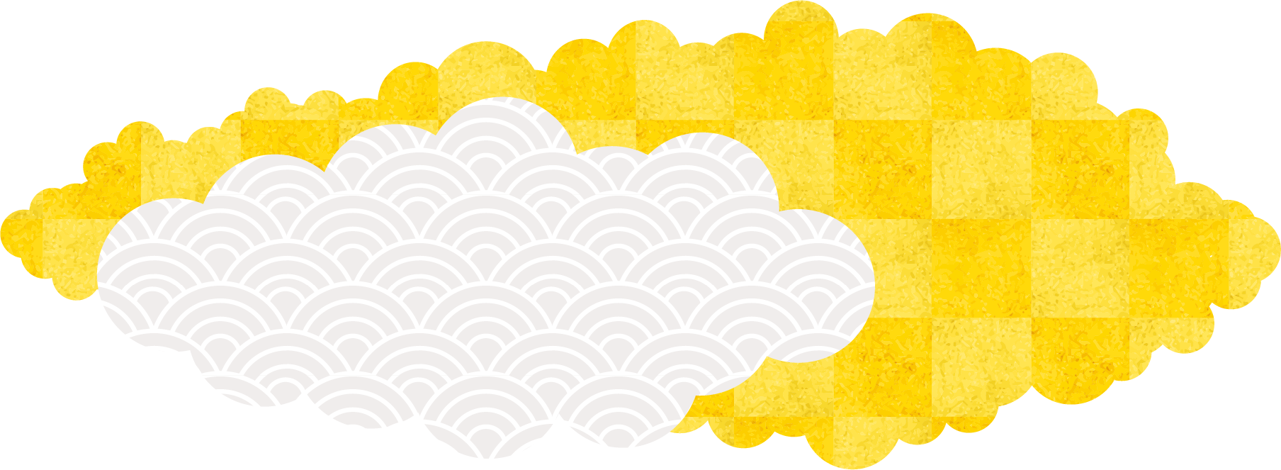 和柄の雲